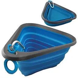 Kurgo Mash&Stash Collapsible Dog Bowl курго складна миска для собак Cиній | L | 1.3