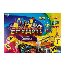 Настільна гра Danko Toys Ерудит Різнокольоровий (SR-113-N-611)