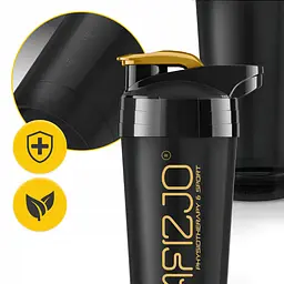 Шейкер спортивний 4FIZJO Ultra 700 мл Black/Gold (P-5905973407038) - мініатюра 3