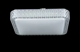 Люстра стельова LED Splendid Ray L8207C/24Wx2, 48W, білий, з пультом, сучасний стиль