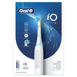 Уцінка. Електрична зубна щітка Oral-B iO Series 4 біла - мініатюра 2