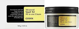 Універсальний крем з муцином равлика 100 мл Cosrx Advanced Snail 92 All in one Cream - мініатюра 2
