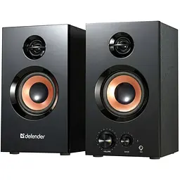 Акустична система 2.0 Defender Aurora S20, 20Вт (RMS) MDF чорна (65419)