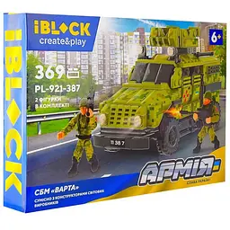 Конструктор iBlock Армія Військова Машина СБМ «Варта» - мініатюра 6