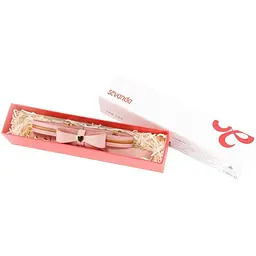 Повідець Lockink Sevanda Love Heart Butterfly LeaTher Collar Set - Pink - мініатюра 7