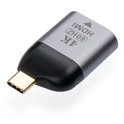 Перехідник Type-C Male to HDMI 2.0 4K60Hz compact Vinga (VCPATCHDMI2C) - мініатюра 2