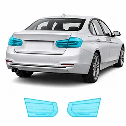 Антигравійна захисна бронеплівка за лекалами для BMW 3 Series F30 facelift 2015-2019 - задні ліхтарі стопи