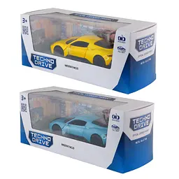 Автомодель TechnoDrive Maserati MC20 синій жовтий (250950) - мініатюра 12