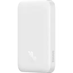 Зовнішній акумулятор Baseus Magnetic Bracket Mini 6000mAh 20W White [PPCX020002] [101228] - мініатюра 4