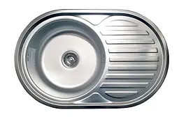 Кухонна мийка Romzha Dana Nova Satin RO48485, Сірий