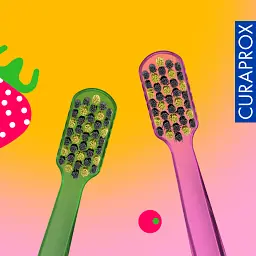 Набір ультра м'ягких зубних щіток Curaprox Duo Summer Edition 2025, d 0.10 мм 2 шт. - мініатюра 4