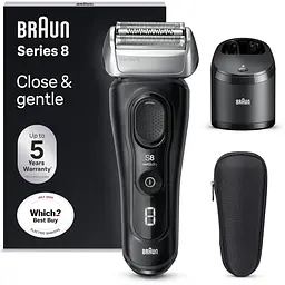Електробритва Braun Series 8 Smart Electric Shaver 8560cc водонепроникна акумуляторна для чоловіка