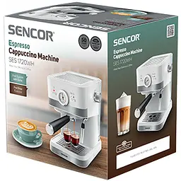 Кавоварка еспрессо Sencor SES 1720WH - мініатюра 5