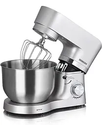 Міксер планетарний-тестоміс Heinrich's HKM 6278 Silver 6.5 л - мініатюра 2