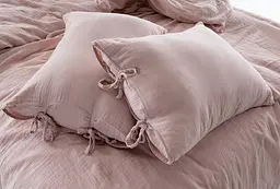 Постільна білизна Esse Muslin Old Rose Варена Бавовна з Мусліном Limasso pbe0051953 - мініатюра 3