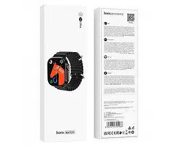 Розумний годинник Hoco Y12 Ultra call version чорний (6931474791986) - мініатюра 5