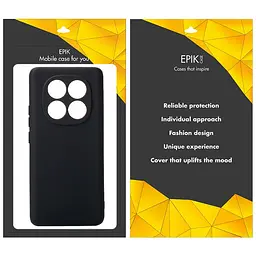 Чохол TPU Epik Black Full Camera для Xiaomi Poco X7 Чорний - мініатюра 2