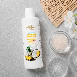 Універсальний лубрикант і масажний гель MyLove Aroma Series Pinacolada 300 мл - мініатюра 3