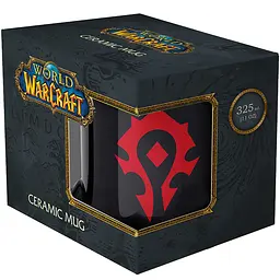 Чашка World of Warcraft Horde (Варкрафт) 325 мл Чорний - мініатюра 4