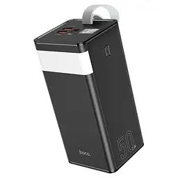 Універсальна мобільна батарея Hoco J86A 50000mAh 22.5W Powermaster (Чорний) - мініатюра 2