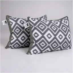 Подушка MirSon Сolor Fun Line Silver Geo Zebra Eco-Soft (2200014311873) - мініатюра 4