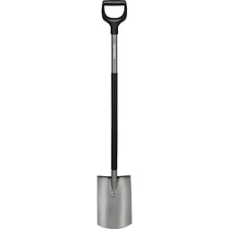 Лопата з заокругленим лезом Fiskars Ergonomic (1066710)