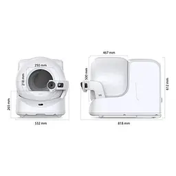Смарт лоток PETKIT PUROBOT ULTRA with cam self-clean P9903 - мініатюра 3
