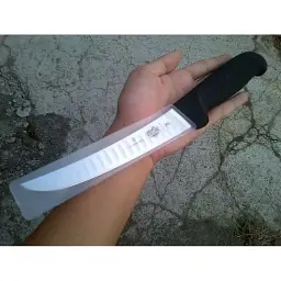 Кухонний ніж Victorinox Fibrox Boning лезо 15см ріфл. з чорн. ручкою - мініатюра 2