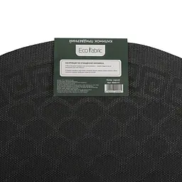 Килимок придверний Eco Fabric Луска півколо з кромкою чорний 40 х 60 см (4060-117) - мініатюра 6