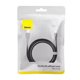 Кабель Baseus Pudding Series Fast Charging Cable USB to Lightning 2.4A 2m P10355700111-01 Black - мініатюра 5
