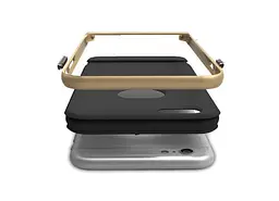 Чохол бампер Rock Royce Series для Apple iPhone 6 Plus / 6s Plus Gold - мініатюра 3