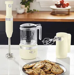 Міксер KitchenAid 5KHMB732EAC ручний акумуляторний кремовий - мініатюра 6