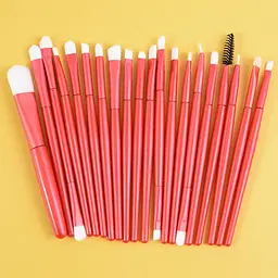 Набір пензлів для макіяжу в чохлі 20 предметів - мініатюра 2