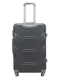 Валіза велика L ABS-пластик Milano bag 147M 76×51×31см 115л Сірий - мініатюра 2