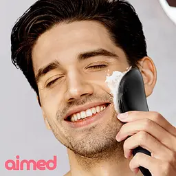 Щітка для чищення обличчя AIMED Face Massage Master колір чорний - мініатюра 5