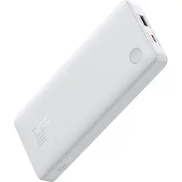 Зовнішній акумулятор Baseus Airpow Lite 10000mAh 15W White (P10067500213-00) [102135]