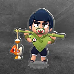 Акрилова колекційна фігурка Brawl Stars Норі 10 см - мініатюра 2