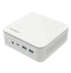 Неттоп Firebat AM02, White, Ryzen 7 8745HS (8x3.4-4.9 GHz), 32Gb DDR5, 1Tb SSD NVMe, Radeon 780M, WiFi 6, Bluetooth 5.2, 2x2.5GLan, 1xType-C / 2xUSB 3.2 / 2xUSB 2.0, HDMI/DP, Windows 11 Pro