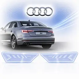 Антигравійна захисна бронеплівка за лекалами для Audi A4 B9 2015-2019 - задні ліхтарі стопи