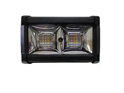 Додаткова світлодіодна LED фара 54W (3W x 18) 10-30V 125x70x55 mm Далекий (білий жовтий) (JR-I-54W) 1 шт.
