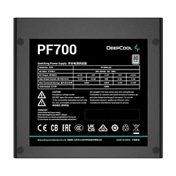 Блок живлення Deepcool 700W PF700 (R-PF700D-HA0B-EU) - мініатюра 3