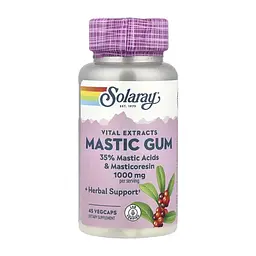 Екстракт мастикової смоли Mastic Gum Extract 500 мг 45 вегетаріанських капсул
