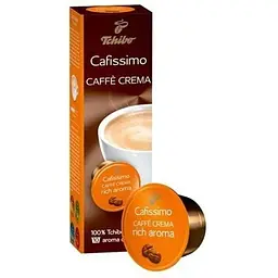 Кава в капсулах Tchibo cafissimo Caffe crema rich aroma 10 шт