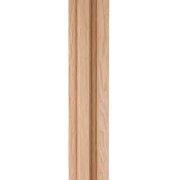Рейка декоративна Wall Sticker PS 2900х120х20 мм Бук SW-00002145- - мініатюра 5