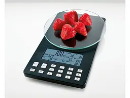 Ваги кухонні Silver Crest SNAW 1000 D2 black - мініатюра 1
