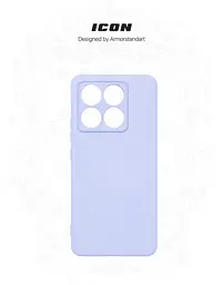 Чехол ArmorStandart ICON для Xiaomi 14T Camera cover Lavender (ARM88441) - мініатюра 3