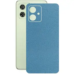 Защитная пленка StatusSKIN для Motorola Moto G54 5G Корпус Винил Голубая глянец