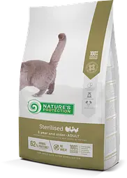Сухий корм для стерилізованих котів та кішок Nature's Protection Sterilised, 7 кг