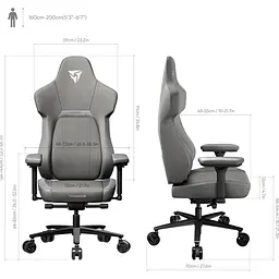 Геймерське крісло TX3 Core Loft Grey (TEGC-2056101.41) [145364] - мініатюра 9