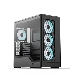 Корпус для ПК AeroCool D520A-BK-v1 Black (ACCM-DS05143.11) - мініатюра 9